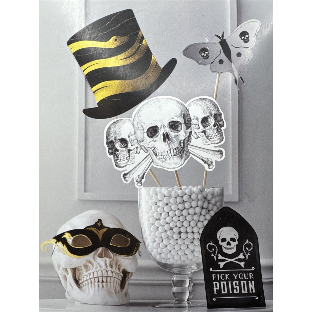 Martha Stewart Crafts Halloween Party Supply Decor Photo Props Masks Selfie